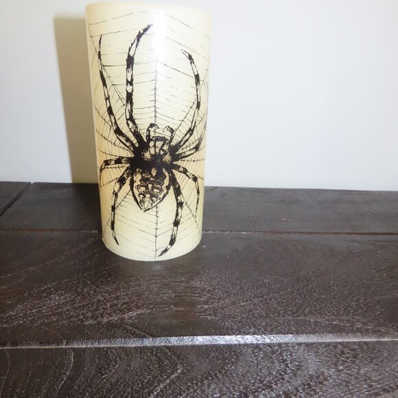 Set of 3 Battery Operated Wax Halloween Candles - Picture 3 of 5